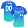 Custom Blue Cyan Fade Fashion Personalized Authentic Baseball Jersey BSBJ01-D0a70d8