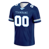 Custom Blue Classic Style Personalized Authentic Football Jersey FBJ02-bd0a70a7