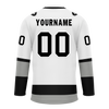 Custom White Grey Personalized Hockey Jersey HCKJ01-D0a70e7