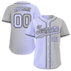 Custom Purple Grey Gradient Fashion Personalized Authentic Baseball Jersey BSBJ01-D0a7a0f