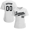 Custom White Classic Style Black Personalized Authentic Baseball Jersey BSBJ01-bd0faa8