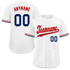 Custom White Classic Style Red Personalized Authentic Baseball Jersey BSBJ01-bd0faaa