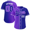 Custom Purple Blue Gradient Fashion Personalized Authentic Baseball Jersey BSBJ01-D0a7a0b