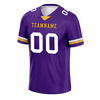 Custom Purple Classic Style Personalized Authentic Football Jersey FBJ02-bd0a7009