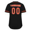 Custom Black Classic Style Orange Personalized Authentic Baseball Jersey UN002-bd0b00d8-b9