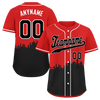 Custom Red Black City Edition Personalized Authentic Baseball Jersey BSBJ01-D017126