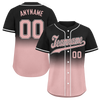 Custom Black Pink Fade Fashion Personalized Authentic Baseball Jersey BSBJ01-D0a70d9