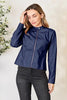 Women Classic Neck Zip-Up Jacket For Everyday Wear Elegant Girls Jacket by Stevvex