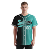 Custom Black Green Gradient Fashion Personalized Authentic Baseball Jersey BSBJ01-D0a7a0c