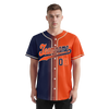 Custom Blue Orange Gradient Fashion Personalized Authentic Baseball Jersey BSBJ01-D0a7089