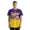 Custom Purple Yellow Fade Fashion Personalized Authentic Baseball Jersey BSBJ01-D0a70cb