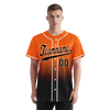 Custom Orange Black Fade Fashion Personalized Authentic Baseball Jersey BSBJ01-D0a70c7