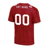 Custom Red Classic Style Personalized Authentic Football Jersey FBJ02-bd0a700a