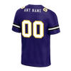 Custom Purple Classic Style Personalized Authentic Football Jersey FBJ02-bd0a70cb