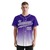 Custom Purple White Fade Fashion Personalized Authentic Baseball Jersey BSBJ01-D0a70eb