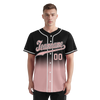 Custom Black Pink Fade Fashion Personalized Authentic Baseball Jersey BSBJ01-D0a70d9