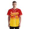 Custom Red Yellow Fade Fashion Personalized Authentic Baseball Jersey BSBJ01-D0a70d7