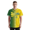 Custom Green Yellow Gradient Fashion Personalized Authentic Baseball Jersey BSBJ01-D0a707d