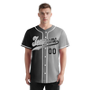 Custom Black Grey Gradient Fashion Personalized Authentic Baseball Jersey BSBJ01-D0a7a07