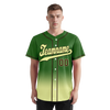 Custom Green Fade Fashion Personalized Authentic Baseball Jersey BSBJ01-D0a70f7