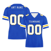 Custom Blue Classic Style Personalized Authentic Football Jersey FBJ02-bd0a70bb