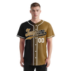 Custom Black Gold Gradient Fashion Personalized Authentic Baseball Jersey BSBJ01-D0a7a0d