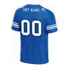 Custom Blue Classic Style Personalized Authentic Football Jersey FBJ02-bd0a700f