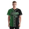 Custom Green Black Gradient Fashion Personalized Authentic Baseball Jersey BSBJ01-D0a707c