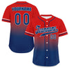 Custom Red Blue Fade Fashion Personalized Authentic Baseball Jersey UN002-bd0b007b-e