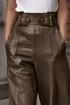 High Waist Wide Flare Pants