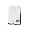 Custom White Black Classic Style Sports Uniform Basketball Jersey BBJ01-bd0a7008