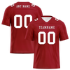 Custom Red Classic Style Personalized Authentic Football Jersey FBJ02-bd0a700a