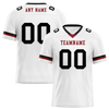 Custom White Black Classic Style Personalized Authentic Football Jersey FBJ02-bd0a700b