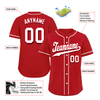 Custom Red Classic Style White Personalized Authentic Baseball Jersey BSBJ01-bd0fadf