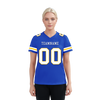 Custom Blue Classic Style Personalized Authentic Football Jersey FBJ02-bd0a70bb