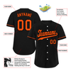 Custom Black Orange Classic Style Orange Personalized Authentic Baseball Jersey BSBJ01-bd0fa0b