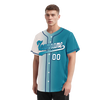 Custom White Blue Gradient Fashion Personalized Authentic Baseball Jersey BSBJ01-D0a7ab0