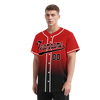 Custom Red Black Fade Fashion Personalized Authentic Baseball Jersey BSBJ01-D0a70ba