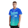 Custom Blue Cyan Fade Fashion Personalized Authentic Baseball Jersey BSBJ01-D0a70d8