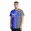 Custom Blue Grey Gradient Fashion Personalized Authentic Baseball Jersey BSBJ01-D0a709a