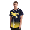 Custom Blue Yellow Fade Fashion Personalized Authentic Baseball Jersey BSBJ01-D0a70e9