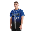 Custom Blue Black Fade Fashion Personalized Authentic Baseball Jersey BSBJ01-D0a70be