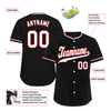 Custom Black Classic Style White Personalized Authentic Baseball Jersey BSBJ01-bd0fad0