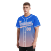 Custom Blue Pink Fade Fashion Personalized Authentic Baseball Jersey BSBJ01-D0a70e0