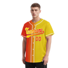 Custom Orange Yellow Gradient Fashion Personalized Authentic Baseball Jersey BSBJ01-D0a707e