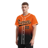 Custom Orange Black Fade Fashion Personalized Authentic Baseball Jersey BSBJ01-D0a70c7