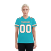 Custom Cyan Classic Style Personalized Authentic Football Jersey FBJ02-bd0a70ba