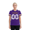 Custom Purple Classic Style Personalized Authentic Football Jersey FBJ02-bd0a7009