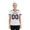 Custom White Black Classic Style Personalized Authentic Football Jersey FBJ02-bd0a700b