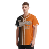 Custom Grey Orange Gradient Fashion Personalized Authentic Baseball Jersey BSBJ01-D0a7097